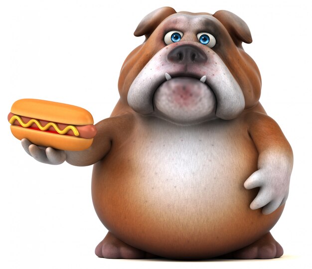 fat dog